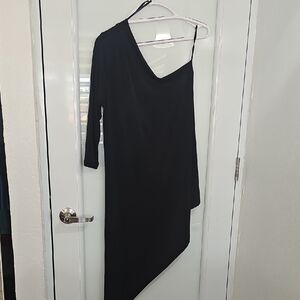 Two Tunic Rainbow Asymmetrical Tunic Size XL One short sleeve and one long sleev